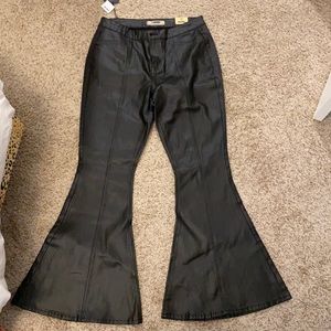 Black bell bottoms
